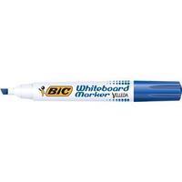 bic velleda 1751 chisel tip whiteboard marker line width 37 55mm blue  ...