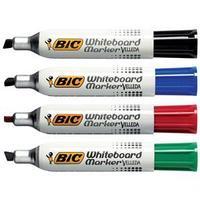 Bic Velleda 1781 Chisel Tip Whiteboard Marker (Assorted Colours - Black