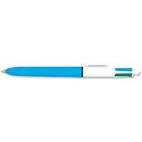 Bic 4-Colour Ballpoint Pen 1.0mm Tip 0.3mm Line (Blue/Black/Red/Green)