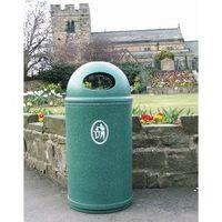 bin litter classic range emerald 90l