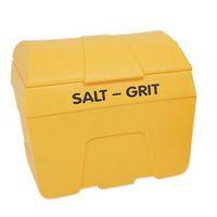 bin salt and grit yellow without hopper feed 200l cap