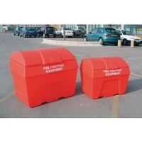 BIN STORAGE - FIRE FIGHTING RED - STATIC CAP: 200 LITRES