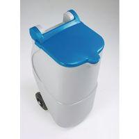 BIN - DESIGNER WHEELIE 90LTR RECYCLING - BLUE - NO LOCK