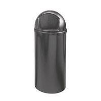 BIN - LITTER PLASTIC - BLACK H X DIA - 1070 X 455MM