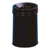 BIN - WASTE BLACK 30.9 LITRE WITH EXT LID