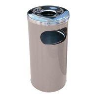 BIN, LITTER/ASH WITH LINER 360X735MM - GREY