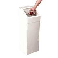 BIN-SPRUNG FLAP-WITHOUT LINER WHITE-310MM SQUAREX895MM HIGH