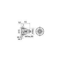 Binder 09-4908-015-03 09-4908-015-03 Sub-micro Circular Connector Series Nominal current: 3 A Number of pins: 3