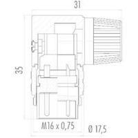 Binder 09-0143-70-06 Series 682 Miniature Circular Connector Nominal current: 5 A Number of pins: 6 DIN