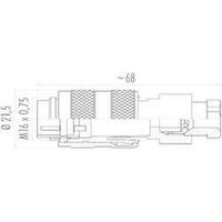 Binder 09-0171-25-08 Series 723 Miniature Circular Connector Nominal current: 5 A Number of pins: 8 DIN