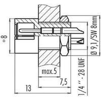 Binder 09-9749-30-03 09-9749-30-03 Sub-micro Circular Connector Series Number of pins: 3