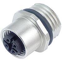 Binder 09-3432-77-04 763-09-3432-77-04 M12 Sensor / Actuator Connector, Screw Closure, Straight