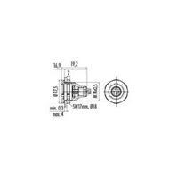 Binder 09-4927-015-07 09-4927-015-07 Subminiature Circular Connector Series430 Nominal current: 1 A Number of pins: 7