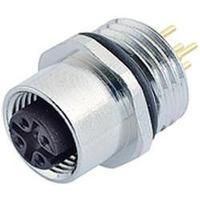 Binder 09-3442-88-05 763-09-3442-88-05 M12 Sensor / Actuator Connector, Screw Closure, Straight