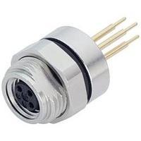 Binder 09-3412-80-03 718-09-3412-80-03 M8 Sensor / Actuator Connector, Screw Closure, Straight