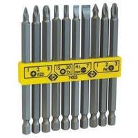 Bit set 10-piece C.K. T4525 Slot, Phillips, Pozid