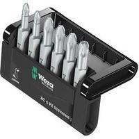 Bit set 6-piece Wera MINI-CHECK 50 mm PZ VE 20 05056471001