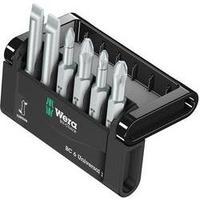 Bit set 6-piece Wera MINI-CHECK 50 mm SL/PH/PZ 05056474001