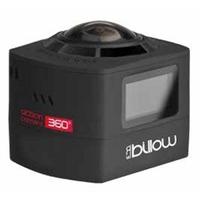 billow xs360 360 degree action camera black