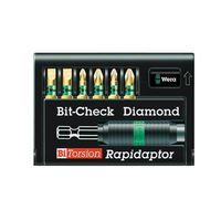 Bit-Check BiTorsion Diamond PZ, PH, SL Set of 7 Carded