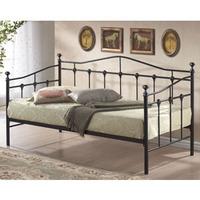 birlea torino 3ft single day bed black