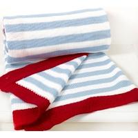 Bizzi Growin Henry & Barnaby Coral Fleece Blanket