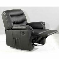 birlea regency recliner black