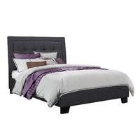 birlea hamilton 6ft super kingsize bed charcoal