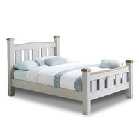 birlea woodstock 6ft super kingsize bed grey oak