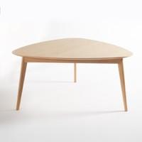 Biface 6-Seater Oak Triangular Table