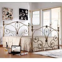 Birlea Akita 4FT 6 Double Bedstead - Brass