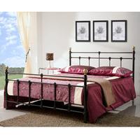 Birlea Atlas 4FT Small Double Metal Bedstead - Black