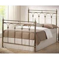 Birlea Shanghai 4FT 6 Double Bedstead - Brass