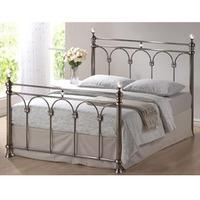 Birlea Shanghai 5FT Kingsize Bedstead - Nickel