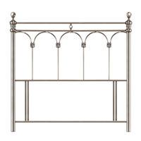 Birlea Shanghai 4FT 6 Double Metal Headboard - Nickel