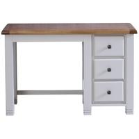 birlea woodstock grey dressing table single pedestal