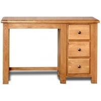 Birlea Woodstock Oak Dressing Table - Single Pedestal