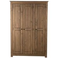 Birlea Santiago Pine Wardrobe - 3 Door