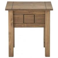 birlea santiago pine lamp table