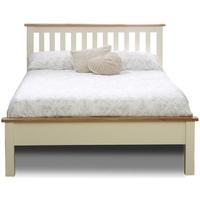 birlea new hampshire cream and oak bed low foot end