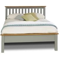 Birlea New Hampshire Grey and Oak Bed - Low Foot End