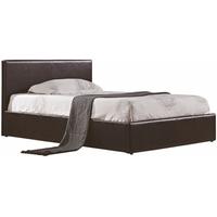 Birlea Berlin Brown Faux Leather Ottoman Bed