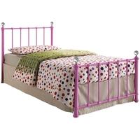 Birlea Jessica Pink Metal Bed - 3ft Single