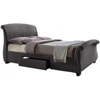 Birlea Barcelona Grey Fabric Bed