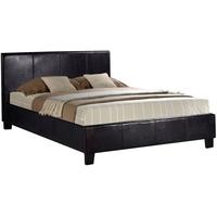 Birlea Berlin Brown Faux Leather Bed