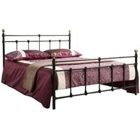 birlea atlas black metal bed