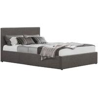 Birlea Berlin Grey Fabric Ottoman Bed