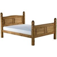 Birlea Corona Mexican Waxed Pine Bed - High Foot End