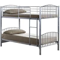 Birlea Corfu Silver Metal Bunk Bed