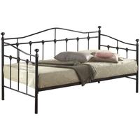 birlea torino black metal daybed 3ft single